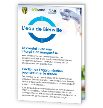 Présentation des travaux sur les canalisations d'un village