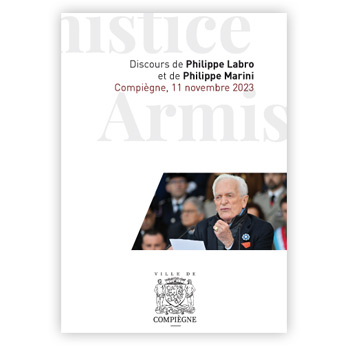 Charte et mise en page du livret des discours lors de la commémoration de l'Armistice en novembre 2023