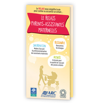 Plaquette pour un Réseau d'Assistantes Maternelles