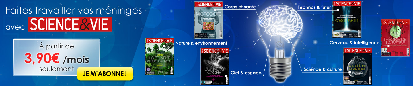 Abonnement pour le magazine Science&Vie
