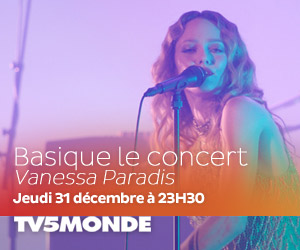 Concert de Vanessa Paradis sur TV5Monde